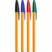 4x Długopis BIC Orange Original Fine 4 kolory (01593SET4CZ) BiC