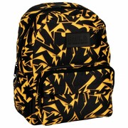 Plecak przedszkolny wycieczkowy BackUP 16 L żółte wzory, ACTION (PLB6F42) BackUP