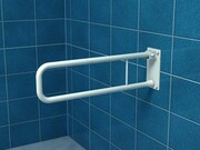 Poręcz uchylna łukowa dla niepełnosprawnych UR7 70 cm stal węglowa emaliowana