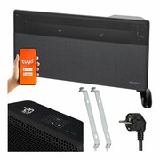 Antracytowy Grzejnik elektryczny z Wi-Fi 2000W EGI-20A Warmtec
