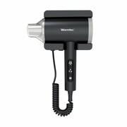 Suszarka hotelowa do włosów z uchwytem mocującym Warmtec S188 1875 W czarna