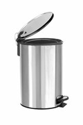 Kosz metalowy 5L otwierany przyciskiem pedałowym Kp5-S-I Linea Trade