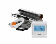 Zestaw Standard pod Panele 2 m² | Mata Grzewcza AL + Regulator Temperatury T510 | AL-20 Warmtec