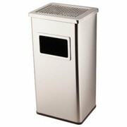 Koszo-popielnica prostokątna, srebrna EKAPLAST 421-28