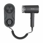 Suszarka hotelowa do włosów z uchwytem mocującym Warmtec RS160-CZ 1600 W czarna