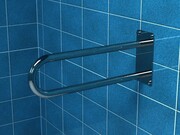 Poręcz stała łukowa dla niepełnosprawnych PSP/PSM 675S 75 cm stal nierdzewna
