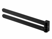 wieszak dwuramienny Bisk Futura Black 02968