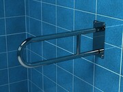 Poręcz uchylna łukowa dla niepełnosprawnych PSP/PSM 660 60 cm stal nierdzewna