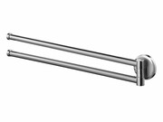 Dwuramienny ruchomy wieszak kąpielowy Bisk Sensation 03088