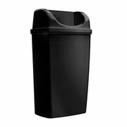 Czarny Naścienny Kosz Na Śmieci poj. 50L Linea Trade 603306