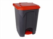 Kosz plastikowy otwierany przyciskiem pedałowym 45L Linea Trade KP45-CZE