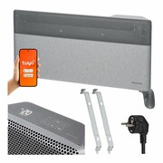 Szary Grzejnik elektryczny z Wi-Fi 2000W EGI-20S Warmtec