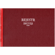 Rejestr decyzji [Pu/Rd-1]