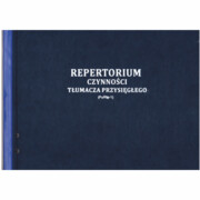 Repertorium czynności tłumacza przysięgłego [Pu/Rtp-1]