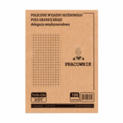 Polecenie wyjazdu służbowego - DELEGACJA - międzynarodowa [Pu/Os-232a]