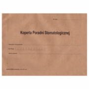 Koperta poradni stomatologicznej / 100 szt [Mz/St-26]