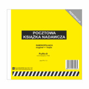 Pocztowa książka nadawcza 2/3A4 z perforacją [Pu/Kn-9]