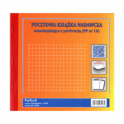 Pocztowa książka nadawcza 2/3A4 z perforacją [Pu/Kn-9]