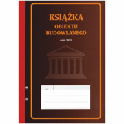 książka obiektu budowlanego - wydanie 2023 (2021.2351) [Pu/Pb-50]