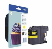 BROTHER Tusz Żółty LC123Y - zdjęcie 1