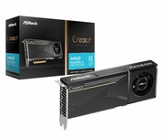 ASROCK Radeon AI PRO R9700 Creator 32GB GDDR6 R9700 CT 32G Radeon AI PRO R9700 Creator 32GB GDDR6 R9700 CT 32G ASROCK