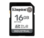 Kingston 16GB SDHC Industrial UHS-I U3 V30 A1 pSLC Kingston