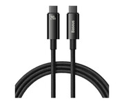 Baseus Kabel CAWJ040101 USB-C - USB-C 240W 480Mb/s 2m czarno-szary Baseus