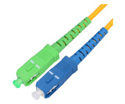ExtraLink SC/UPC-SC/APC Patchcord Jednomodowy Simplex G.657A1 3mm 1m ExtraLink