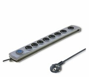 QOLTEC Quick Switch | 8 gniazd | 3m | szara 50168 Quick Switch 8 gniazd 3m szara 50168 QOLTEC