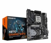 GIGABYTE Płyta główna X870 GAMING WIFI6 AM5 4DDR5 HDMI/USB-C ATX X870 GAMING WF6 Płyta główna X870 GAMING WIFI6 AM5 4DDR5 HDMI/USB-C ATX X870 GAMING WF6 GIGABYTE