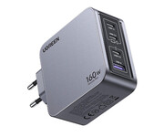 UGREEN Ładowarka sieciowa Nexode Pro 160W GaN USB + 3x USB-C szara UGREEN