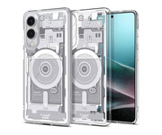 Spigen Ultra Hybrid Mag Magsafe do Galaxy S25 Edge Zero One White Spigen