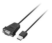 UGREEN Kabel USB do DB9 / RS-232 CR104 1.5m czarny UGREEN