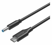 UNITEK Kabel zasilający USB-C Jack 4.5x 3mm HP C14117BK-1.8M Kabel zasilający USB-C Jack 4.5x 3mm HP C14117BK-1.8M UNITEK