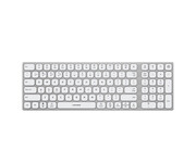 Silver Monkey Alu Keys Mini Premium Backlight White Silver Monkey