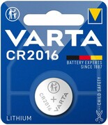 VARTA Litowe Baterie Pastylkowe CR2016 (1 szt.) 6016112401 Litowe Baterie Pastylkowe CR2016 (1 szt.) 6016112401 VARTA