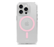 Holdit MagSafe Case iPhone 15 Pro Max Pink/Transparent Holdit