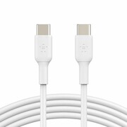 BELKIN Kabel Booster Charge USB-C/USB-C PVC 2m, biały CAB003bt2MWH Kabel Booster Charge USB-C/USB-C PVC 2m biały CAB003bt2MWH BELKIN