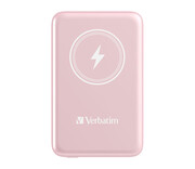 Verbatim Charge 'n' Go Magnetic Wireless Power Bank 10000mAh różowy Verbatim