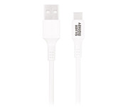 Silver Monkey Kabel USB-A na USB-C 0,5 m W Silver Monkey