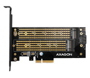 Axagon PCIE NVME+SATA M.2 ADAPTER Axagon