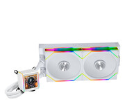 Lian Li Galahad II LCD 280 TL Wireless White 2x140mm Lian Li