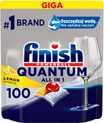 Finish FINISH 100szt quantum All in One Lemon Tabletki do zmywarki Finish