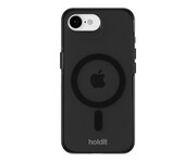 Holdit MagSafe Case iPhone 16E Przezroczysty/ czarny Holdit