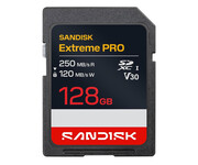 Sandisk 128GB SDXC Extreme Pro UHS-I 250/120 MB/s Sandisk