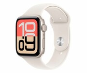 APPLE Apple Watch SE 3 GPS + Cellular 44mm Aluminiowa koperta (księżycowa poświata) + opaska sportowa (księżycowa poświata) - rozmiar S/M Apple Watch SE 3 GPS Cellular 44mm Aluminiowa koperta (księżycowa poświata) opaska sportowa (księżycowa poświata) - rozmiar S/M APPLE