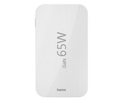 Hama ŁADOWARKA SKŁADANA GAN 65W 2X USB-C, 1X USB-A BIAŁA Hama