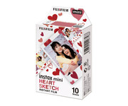 Fujifilm Instax Mini Heart Sketch 10 szt. Fujifilm
