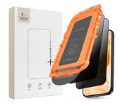 Tech-Protect Szkło Prywatyzujące Quick Set Spy+ 2-Pack Do Iphone 18 Pro M Tech-Protect