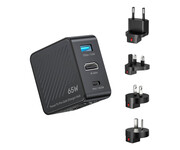 Unitek Hub podróżny GaN 3w1 HDMI/USB-A/USB-C 4k 60Hz PD 65W Unitek